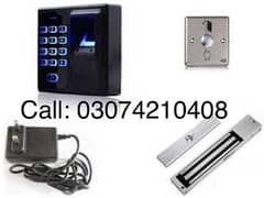 Zkteco Rfid Card Biometric Electric Door lock Security System