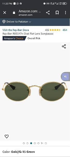 Ray-Ban oval sunglasses 4