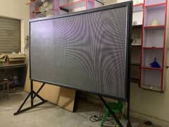 SMD 2 Video Screens with Van stands