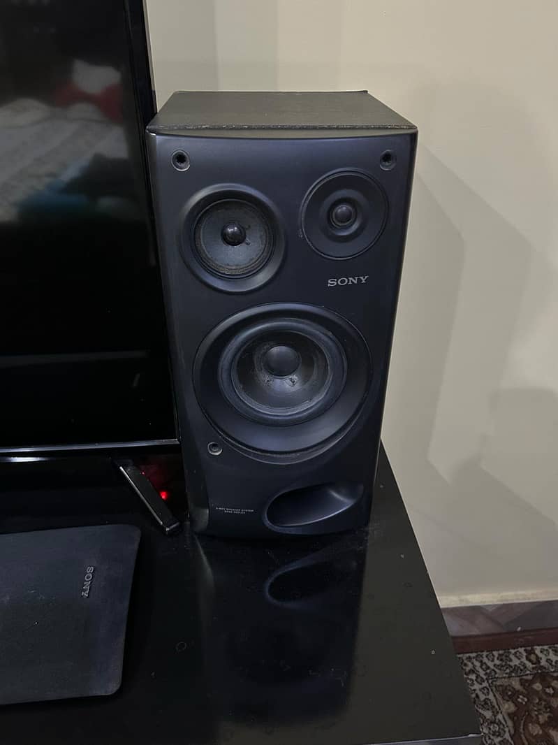 NAD surround sound reciever with Sony speakers 1