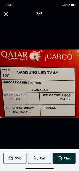 Samsung led 40” Tv smart (came From Qatar 1