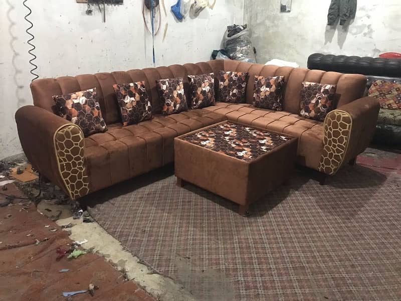7 Seter Sofa Set //L Shaped // New Desgn 0