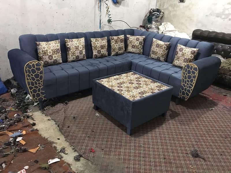 7 Seter Sofa Set //L Shaped // New Desgn 2