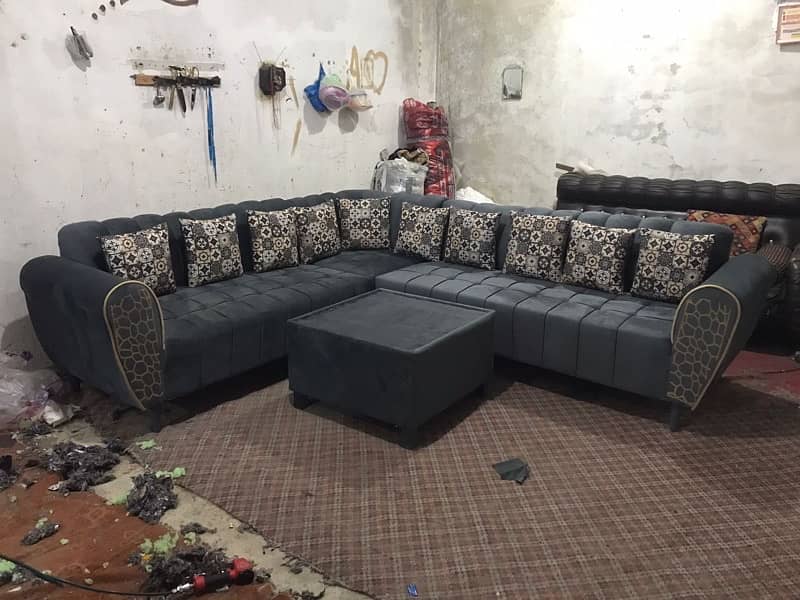 7 Seter Sofa Set //L Shaped // New Desgn 12