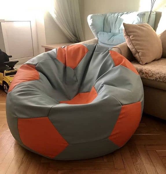 Foot Ball Bean Bag for Adult XL Size 3