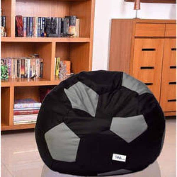 Foot Ball Bean Bag for Adult XL Size 6