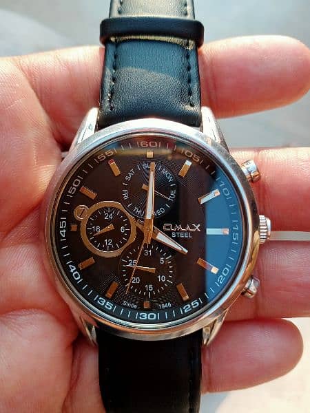 Omax chronograph watch / 03004259170 9