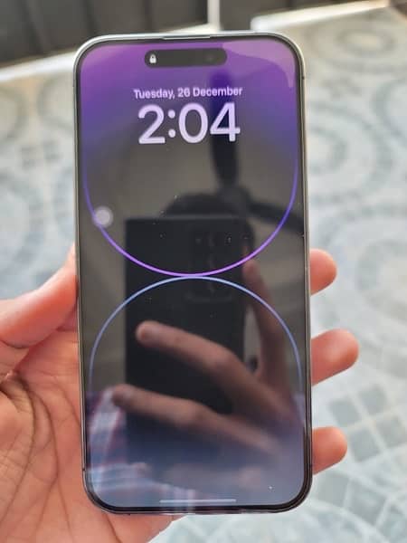 iPhone 14pro max dep purple phizecal dule sim 10/10 non pta 2