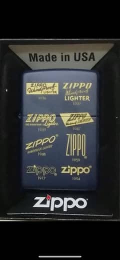 Zippo 100% Original USA