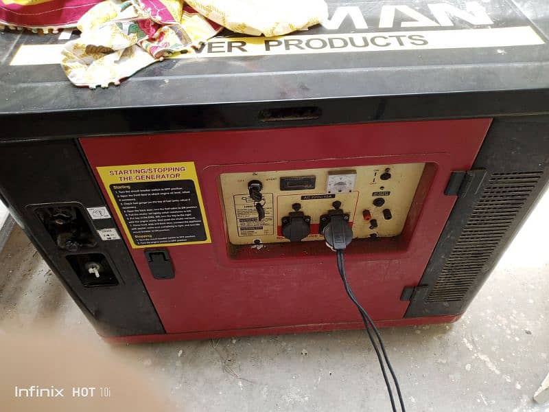 Generator for sale 8KVA 6