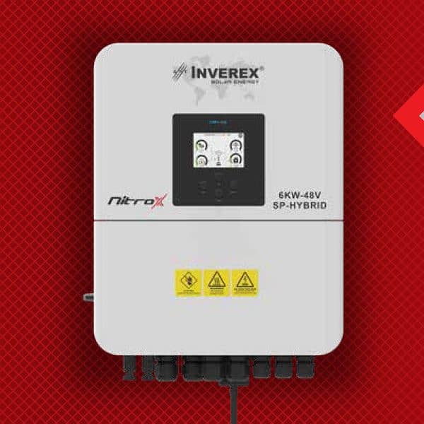 Inverex Nitrox Hybrid Solar inverters -  - 12KW - 6KW Solar Inverters 1