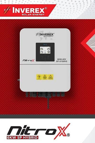 Inverex Nitrox Hybrid Solar inverters -  - 12KW - 6KW Solar Inverters 3