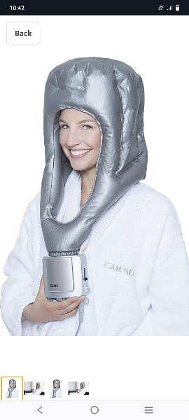 Carmin soft hood hair dryer 600 watt 4