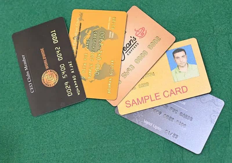 Pvc Cards, RFID Cards, Membership Card, Embossed cards, visiting card 5