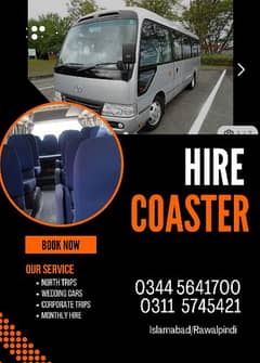 Coaster/van/bus/coach/hiace for rent Rent a car/coaster/van/bus