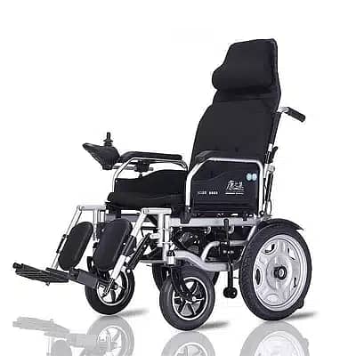 Executive Wheelchair With Reclining Back Adjustable Footrest 3