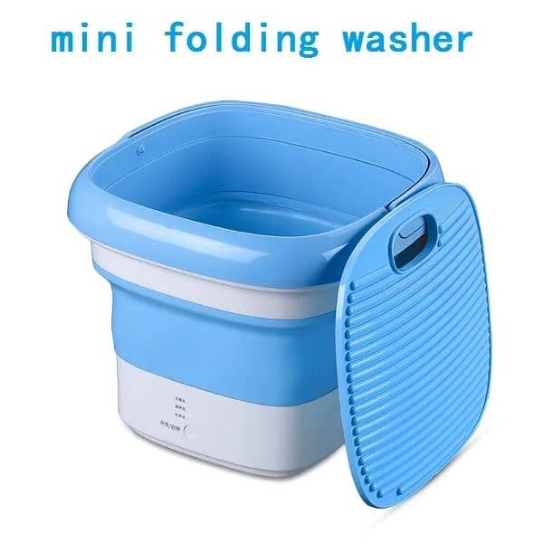 Folding Washing Machine  Portable Small Travel Washing Machine 6