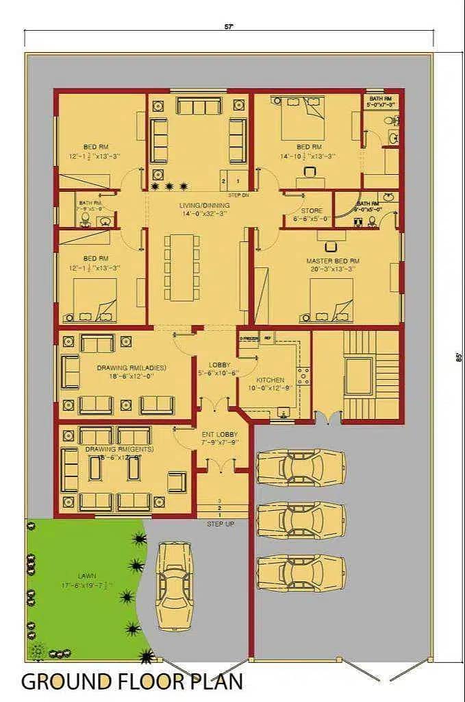 House Plan Design all working drawings 10