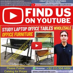 Office table staff laptop computer chair study working desk workstatio
