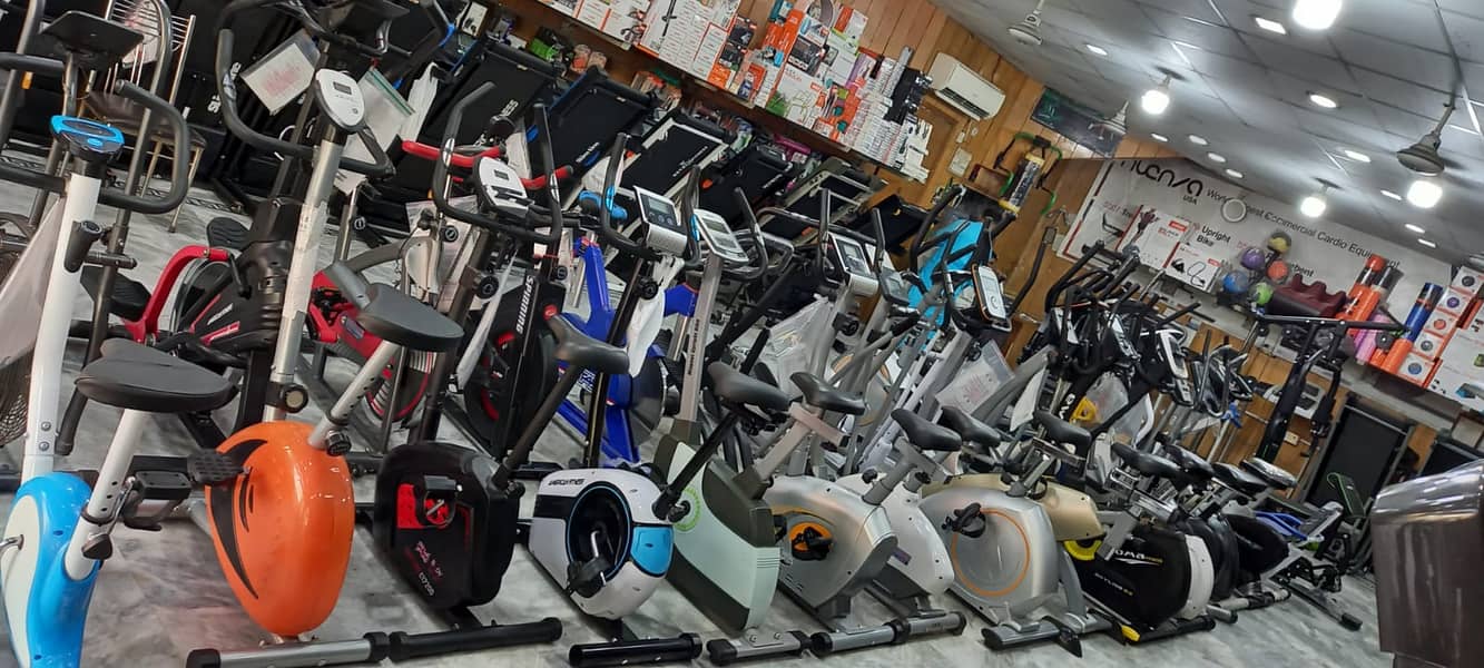 eliptical | Exercise Bike |Up Right bike| treadmill |Spin bike dumbbel 2