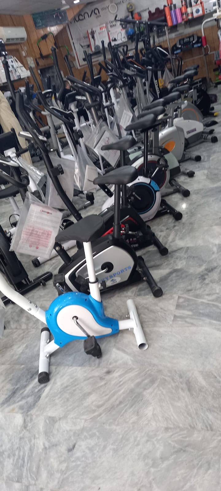 eliptical | Exercise Bike |Up Right bike| treadmill |Spin bike dumbbel 7