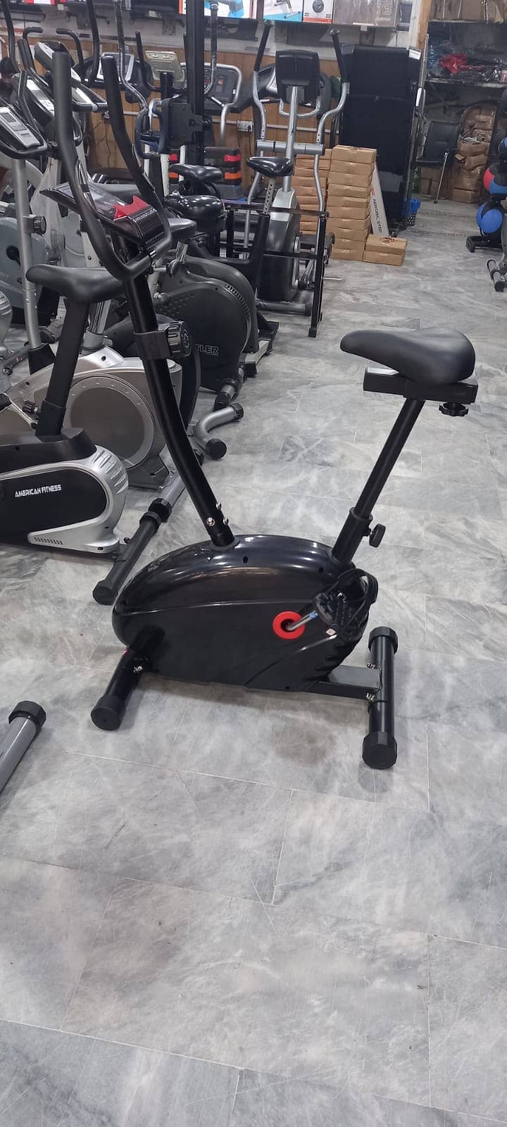 eliptical | Exercise Bike |Up Right bike| treadmill |Spin bike dumbbel 15