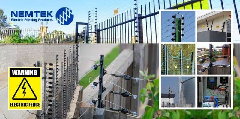 Electric Fence Parameter Security Electric Wire Nemtek Tonger Solution 3