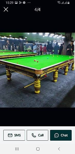 Snooker table Billiards new 2