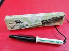 Boots Steam Styling Brush / Hair Curler, Imported