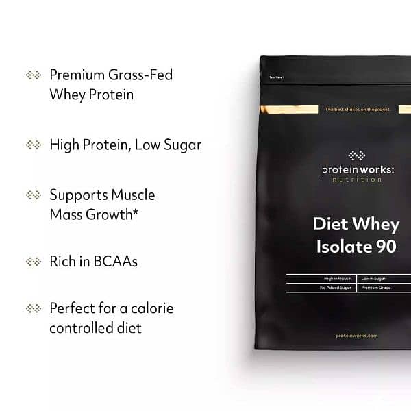 Whey Protein Isolate 90 – The Protein Works (UK) 1