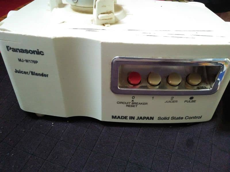 Panasonic juicer Blender Made In Japan Model No: 176 P 2