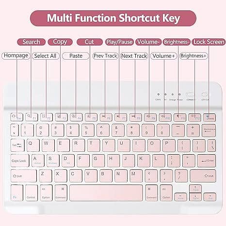 Keyboard Case for iPad 10.2 Inch / 9th 8th / 7th Generation, with2.03 3