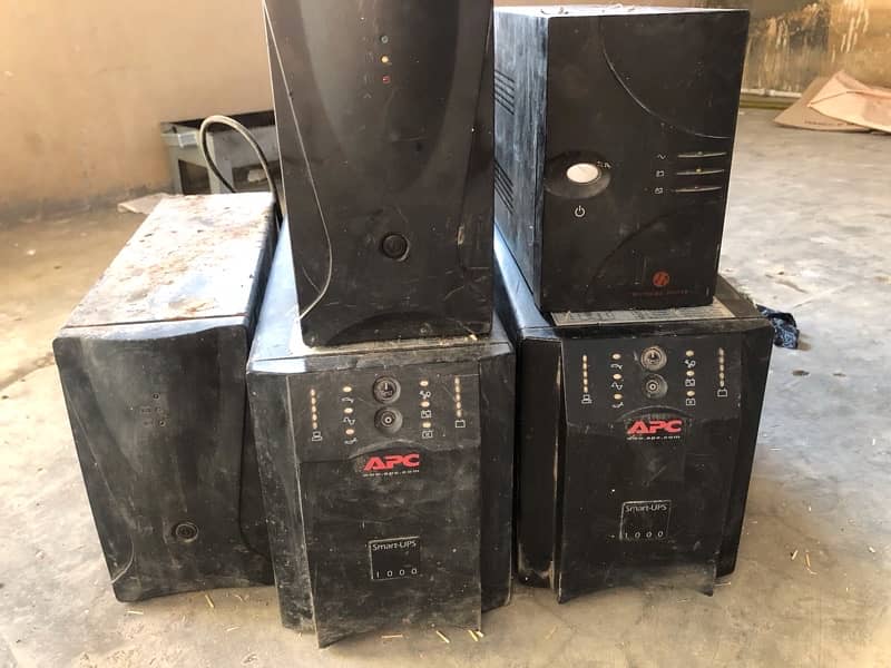Apc ups 2 and 3 others ups for sell 3