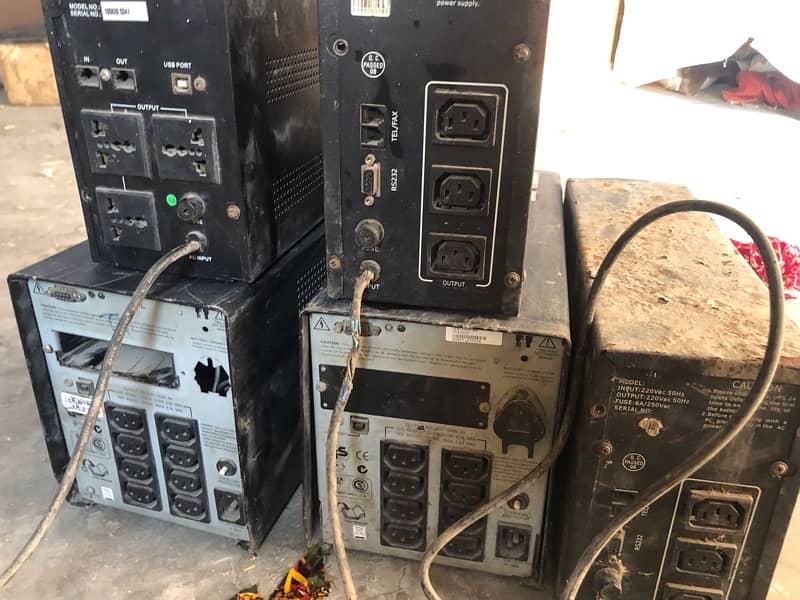 Apc ups 2 and 3 others ups for sell 5