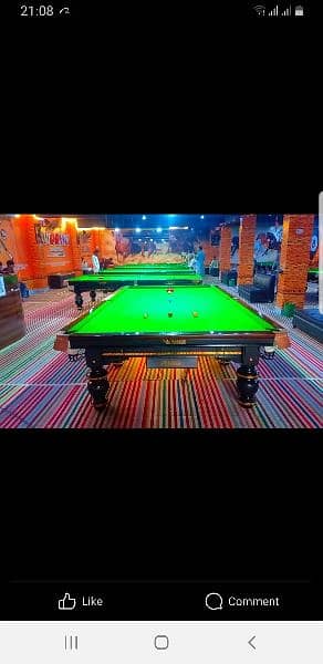 Snooker table new 1