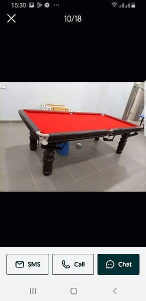 Snooker table new 2