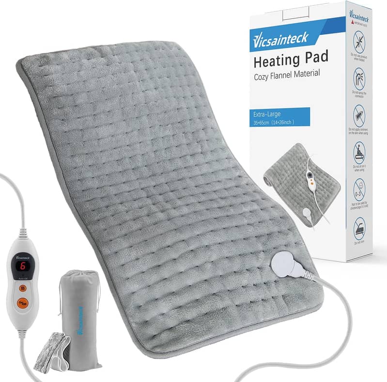 Electric Heating Pad for Back Pain, Cramps, Arthritis Relief, @$%$ 0