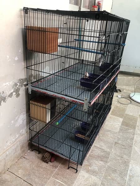 Bird Folding Cage 4 Portions 1.5 ft x 1.5 ft 4