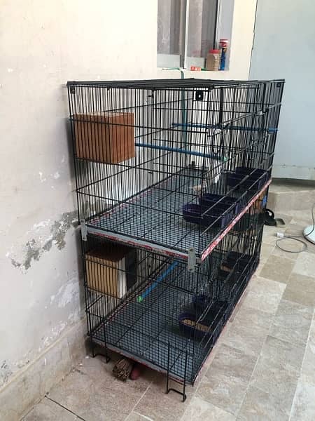 Bird Folding Cage 4 Portions 1.5 ft x 1.5 ft 5