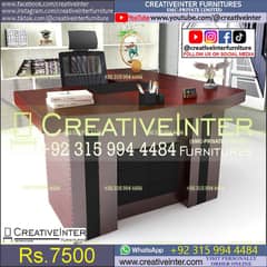 office executive ceo table meeting workstation chair reception manager