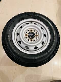 Bridgestone Tyre with Rims 145/80/13