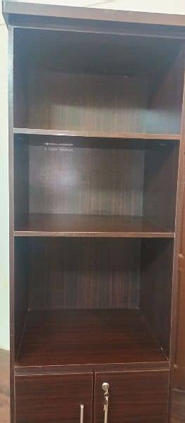 new cupboard/microwave shelf, new hai use nhi kiya hai abhi 1