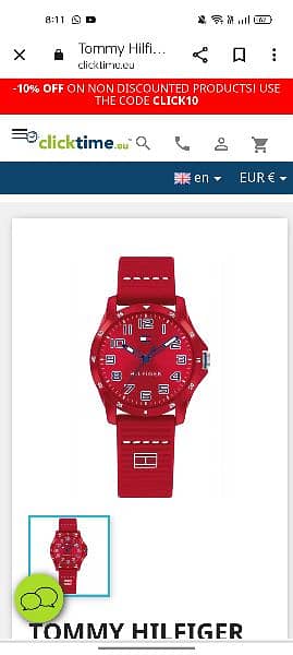 Tommy Hilfiger original watch for Men's and womens 3