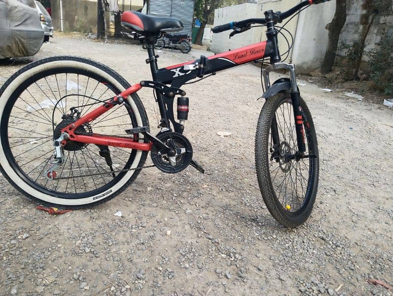 Land Rover folding bicycle import from Dubai 1