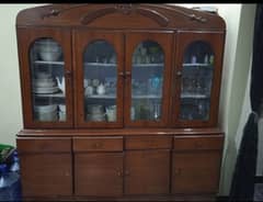 wooden showcase for sale 0