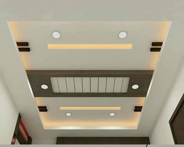 False Ceiling/Gypsum Ceiling/Interior Design,PoP,DAMPA,Solar PV,HVAC 19