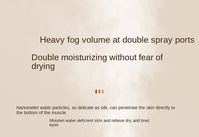 Double Spray Humidifier. 6