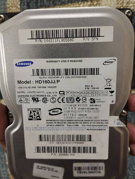 Brand New Hard disk + 1 Dell use Mouse 3