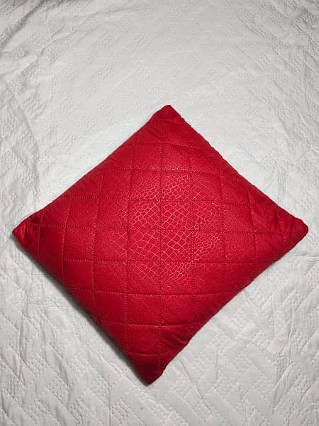 Quilted Cushion Covers 5 piece set 8