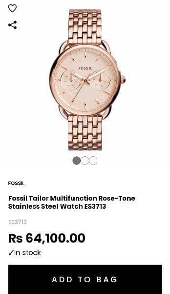 fossil watch 1